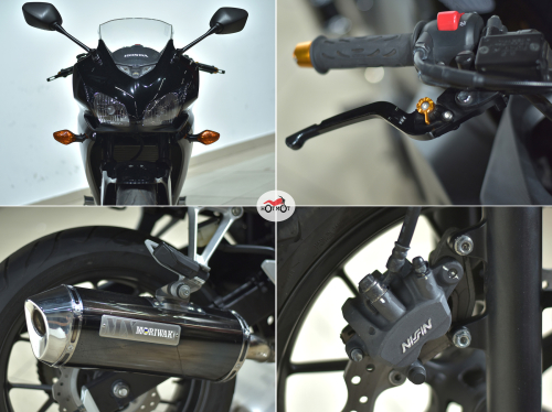 Мотоцикл HONDA CBR 400R 2015, Черный фото 10