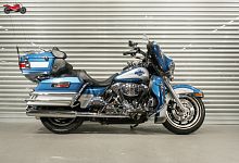 Мотоцикл Harley-Davidson Electra Glide 2005, БЕЛЫЙ, СИНИЙ