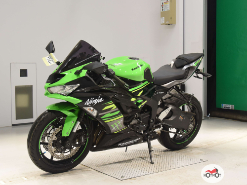 Мотоцикл KAWASAKI ZX-6 Ninja 2019, Зеленый фото 3