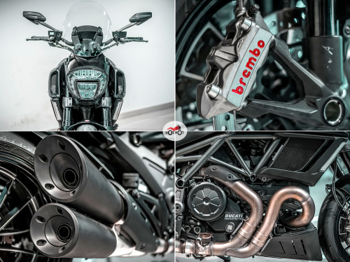 Мотоцикл DUCATI Diavel Carbon 2015, Черный фото 10