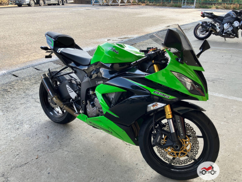 Мотоцикл KAWASAKI ZX-6 Ninja 2013, Зеленый фото 3