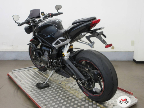 Мотоцикл TRIUMPH Street Triple 2018, черный фото 4