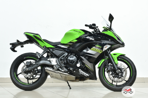 Мотоцикл KAWASAKI ER-6f (Ninja 650R) 2020, Зеленый фото 3