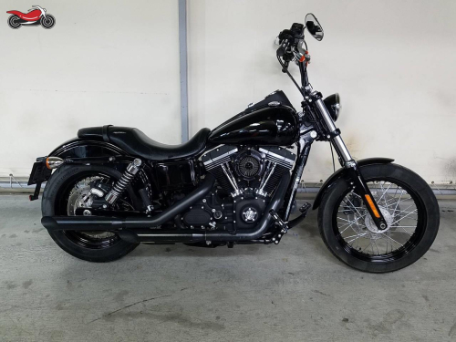 Мотоцикл Harley-Davidson Street Bob 2013, ЧЕРНЫЙ