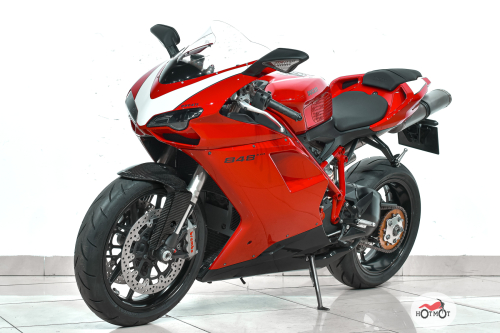 Мотоцикл DUCATI 848 2012, Красный фото 2