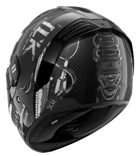 Шлем Shark SPARTAN RS CARBON XBOT Black/Anthracite/Silver фото 2