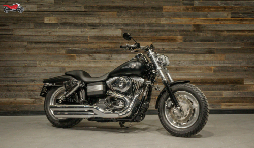 Мотоцикл Harley-Davidson Fat Bob 2013, ЧЕРНЫЙ фото 5