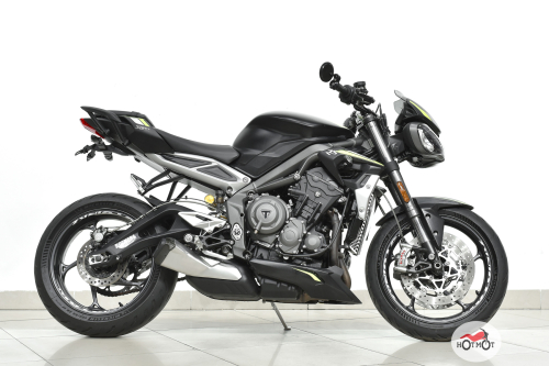 Мотоцикл TRIUMPH Street Triple 2021, Черный фото 3