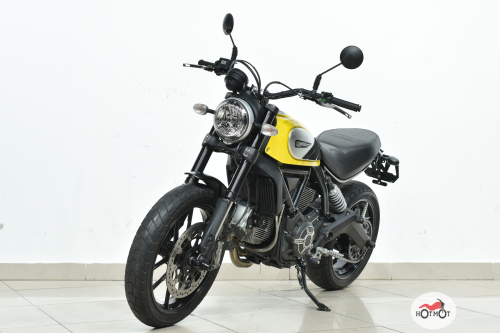 Мотоцикл DUCATI Scrambler 2016, Жёлтый фото 2