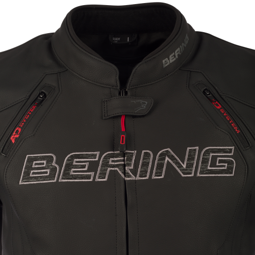 Куртка кожаная Bering ATOMIC Black фото 3