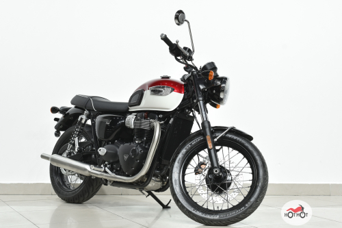 Мотоцикл TRIUMPH Bonneville T100 2023, Красный