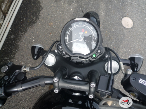 Мотоцикл TRIUMPH Bonneville Bobber 2021, Черный фото 5