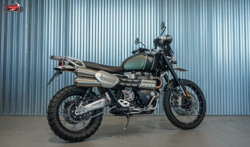 Мотоцикл Triumph Scrambler 2021, ЧЕРНЫЙ фото 6