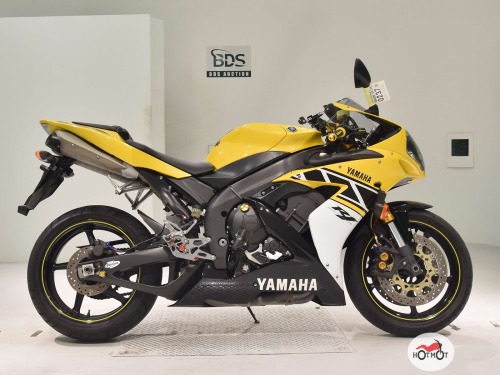 Мотоцикл YAMAHA YZF-R1 2006, желтый фото 2