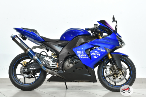 Мотоцикл KAWASAKI ZX-10R Ninja 2004, Синий фото 11