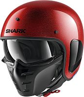Шлем Shark S-DRAK FIBER BLANK GLITTER Red
