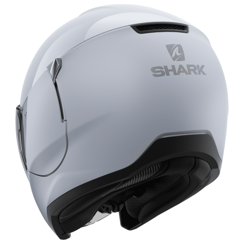 Шлем Shark CITYCRUISER DUAL BLANK White/Silver Glossy фото 2