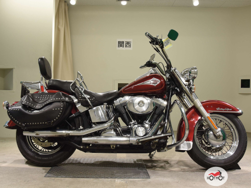 Мотоцикл Harley Davidson Heritage 2000, Красный фото 2