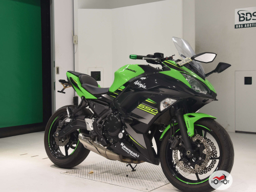 Мотоцикл KAWASAKI ER-6f (Ninja 650R) 2019, Зеленый фото 3