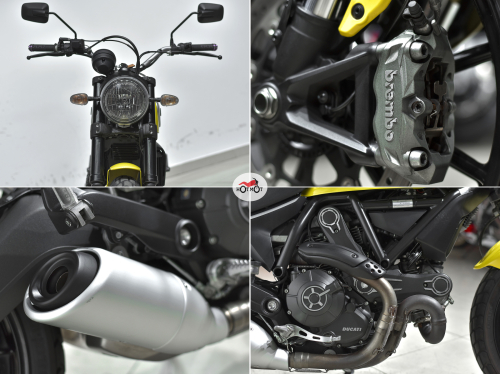 Мотоцикл DUCATI Scrambler 2015, желтый фото 10