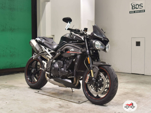 Мотоцикл TRIUMPH Speed Triple 2019, Черный фото 3