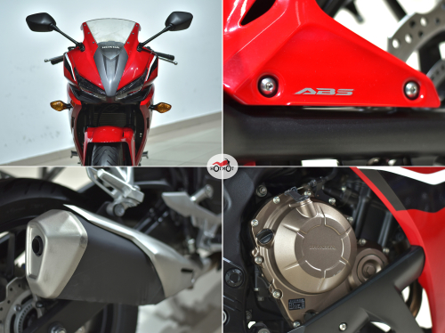 Мотоцикл HONDA CBR 400R 2018, Красный фото 10