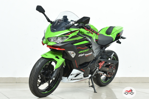 Мотоцикл KAWASAKI Ninja 400-2 2020, Зеленый фото 2