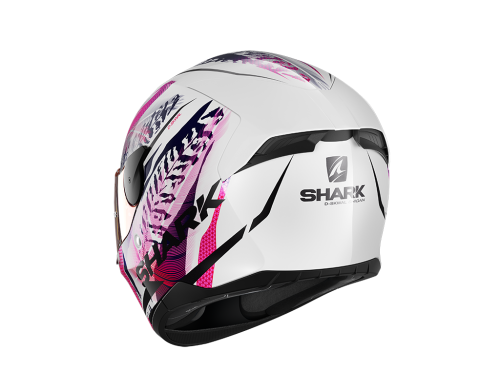 Шлем Shark D-SKWAL 2 SHIGAN White/Purple/Black фото 2