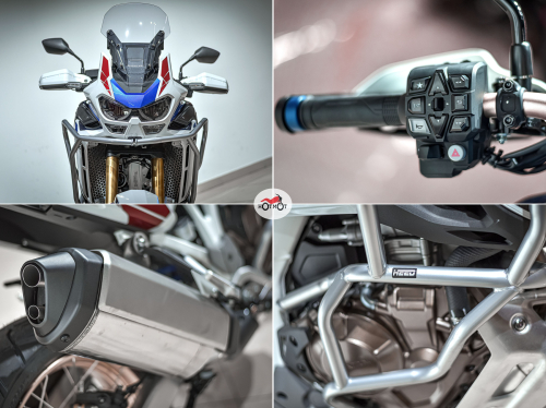 Мотоцикл HONDA Africa Twin CRF 1000L/1100L 2022, БЕЛЫЙ фото 10