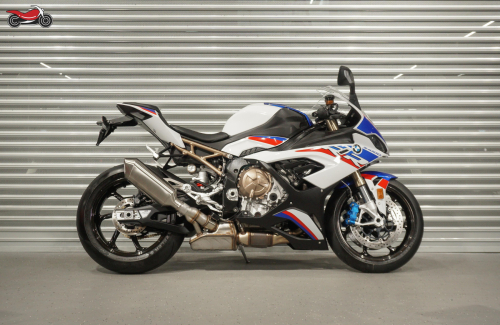 Мотоцикл BMW S 1000 RR 2022, белый, красный