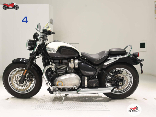 Мотоцикл Triumph Bonneville Speedmaster 2018, БЕЛЫЙ фото 2