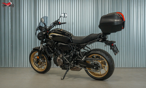 Мотоцикл Yamaha XSR700 2023, ЧЕРНЫЙ фото 7