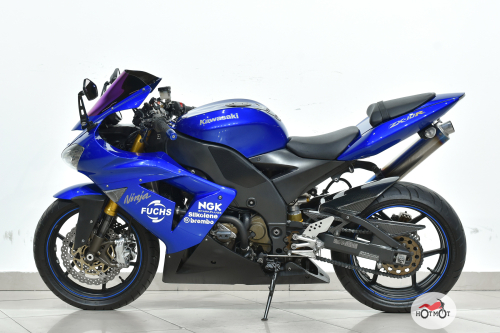 Мотоцикл KAWASAKI ZX-10R Ninja 2004, Синий фото 5