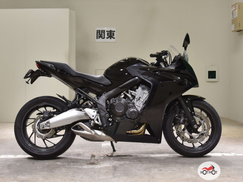 Мотоцикл HONDA CBR 650F 2015, Черный фото 2