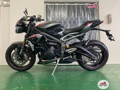 Мотоцикл TRIUMPH Street Triple 2021, СЕРЫЙ