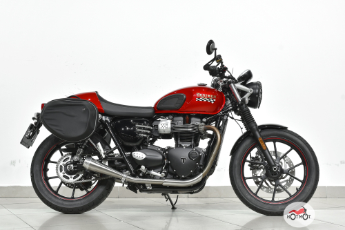 Мотоцикл TRIUMPH Street Twin 2019, Красный фото 3