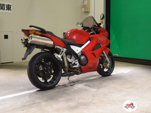 Мотоцикл HONDA VFR 800 2002, Красный фото 4