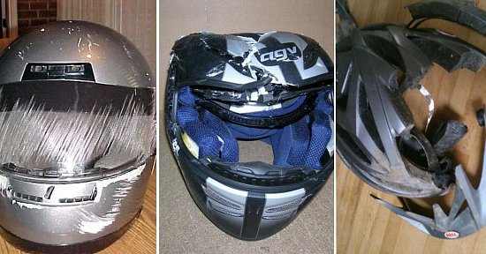 Насколько реально отполировать визор шлема?