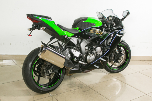 Мотоцикл KAWASAKI ZX-6 Ninja 2020, ЗЕЛЕНЫЙ фото 5