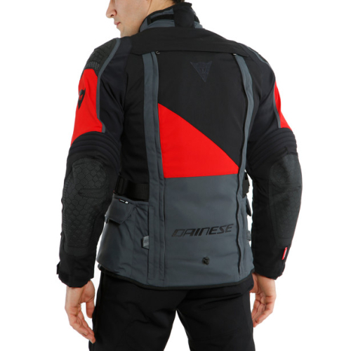 Куртка текстильная Dainese D-EXPLORER 2 GORE-TEX Ebony/Black/Lava-Red фото 4