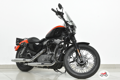 Мотоцикл HARLEY-DAVIDSON XL1200N 2008, Оранжевый