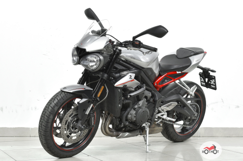 Мотоцикл TRIUMPH Street Triple 2017, СЕРЫЙ фото 2