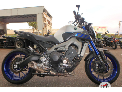 Мотоцикл YAMAHA MT-09 (FZ-09) 2015, серый фото 2