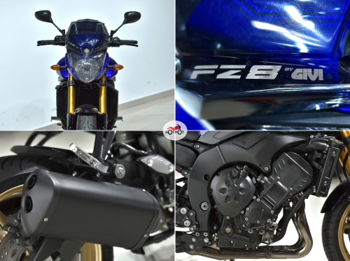 Мотоцикл YAMAHA FZ8 2015, Синий фото 10