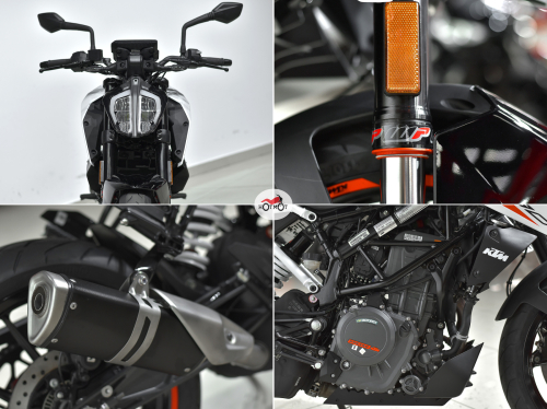 Мотоцикл KTM 390 Duke 2022, БЕЛЫЙ фото 10