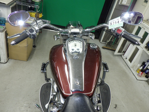 Мотоцикл YAMAHA XV 1900  2006, Красный фото 9