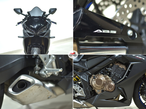 Мотоцикл HONDA CBR 650R 2020, Черный фото 10