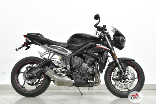 Мотоцикл TRIUMPH Street Triple 2019, Черный фото 3