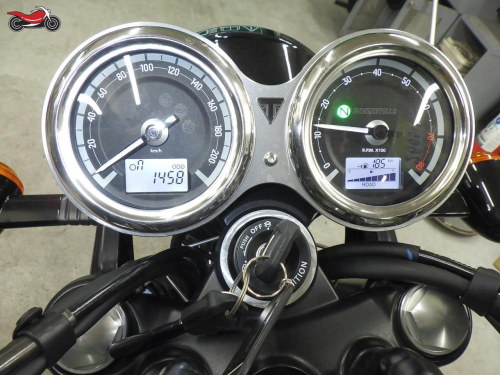 Мотоцикл Triumph Bonneville T120 2024, ЧЕРНЫЙ фото 7