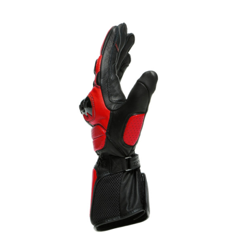 Перчатки кожаные Dainese IMPETO Black/Lava-Red фото 2